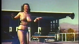 Watch Some Hot Retro Girls Dancing and Taking off Their Clothes