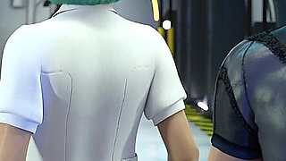 Stranded in Space #02 - Horny Black Girl Zarah Is Waiting for Me in My Bed