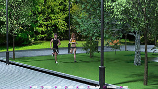 College Kings 139 - Riley’s Secret Moonlight Handjob in the Park