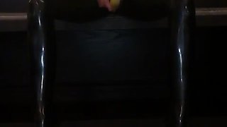 Amateur striptease and Solo masturbation