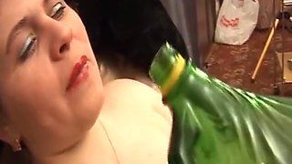 Bbw German Slut Fucks Two Dudes After Solo Fun