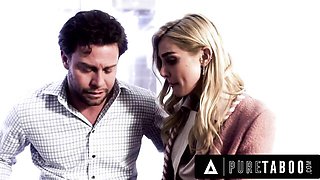 Rocking Seth Gamble and Kenzie Anne at puretaboo porn