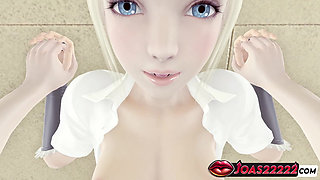 Marie Rose's Forbidden Pleasures: Rule34 3D Hentai Animation - POV Missionary Fuck, Reverse Lifting Sex, and Desk Doggy