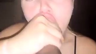 Amateur girlfriend homemade pov blowjob