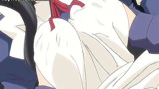Hentai Busty Babe In Uniform Has Rough Sex