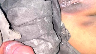 Hot Sexy Bhabhi Sperm Dropping in the Pussy