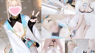 Vtuber Cosplaying Pleasure-falling multiple orgasm creampie sex