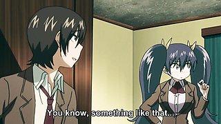 Gentle GF's hentai clip