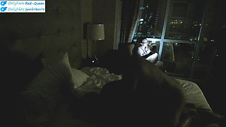 Cuckquean Wife Watches And Films From The Hotel Cuck Chair As Her Husband Fucks A Girl He Found In Las Vegas On Vacation