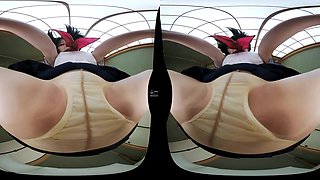 Maina Yuuri in Schoolgirl Picture Book VR - VRlab9division
