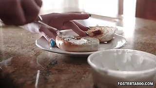 Lisey Sweet and Tommy Gunn fills up Kamryns sexual fantasies