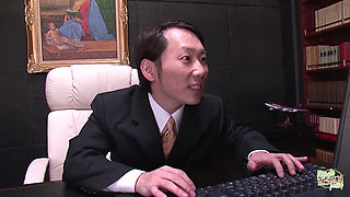 After the Dick-sucking Days in the Office Are Over, the Penis Riding Days Continue in the Office