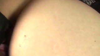 Hot busty babe receives big black dick in her ass