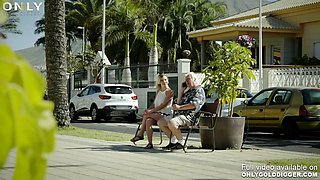Only3x (golddigger) brings you - sensuous blond Mary Monroe unbelievable sex with the prosperous guy