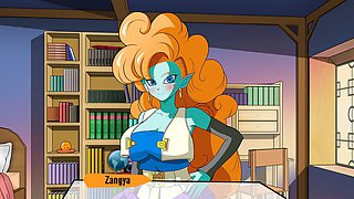 Dragon Ball android maid gets naughty in hybrid eroventures by LoveSkySanX
