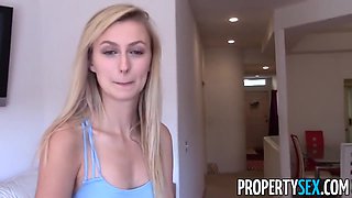 Attractive Blonde Realtor Fucks Renter In Apartment With Alexa Grace