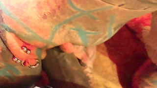 Maid Gets Anal Fucked in Kitchen