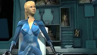 Fucktastic 4 - Invisible girl can take massive dick