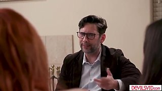 Stepmom And Ex Husband Fuck Stepdaughter With Aubry Babcock, Lauren Phillips And Big T