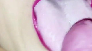 Milk with Red Lipstick