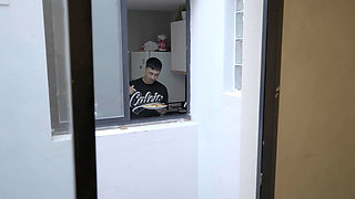 I Find My Stepsister Wanting to Do Laundry in the Laundry Room and I Can't Help but Suck Her Ass and Fuck Her Hard