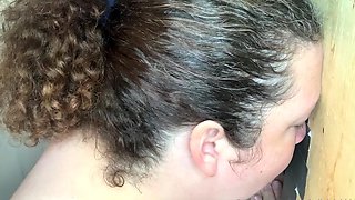 Glory hole blowjob amateur passionate bj