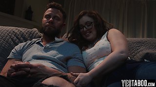 THICK beauty roleplays as stranger with BF