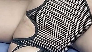 Housewife BBW MILF on Stocking Riding