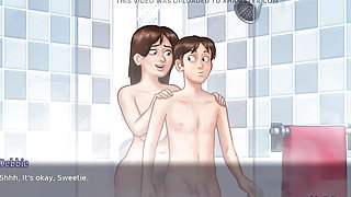Bathroom mai hi chod dala chod chod kar pura lada andar dal diya  or pura lal kar dali chut summertime saga game
