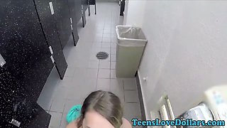 Reality teenager cum spray