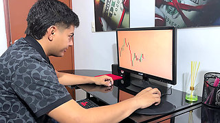 In Exchange for Not Paying My Big Ass Latina Secretary Overtime, I Seduce Her to the Point of Putting My Huge Cock in Her.