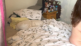 lucky day for the young builders popping round unexpected and she lets them watch