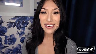 Bjraw cumpletely covering alexa chains with jizz