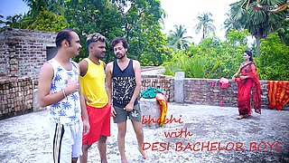 LOCAL BACHELOR BOYS DIFFERENT TYPE HARDCORE FUCK WITH LOCAL BHABHI FULL MOVIE