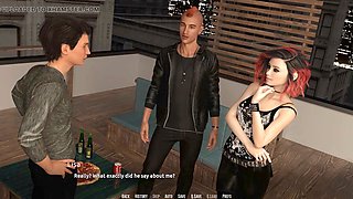 Helping out with sexy anime adventures featuring Loveskysan69real in high heels and stockings