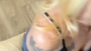 Tricking Stepmom with "stuck" Zipper - Jane Cane, Shiny Cock Films