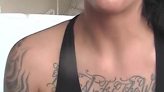 Austin Lynn gets an arm workout before the gym