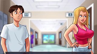 Super hot Korean thick mummy and daddy featured in summertime saga