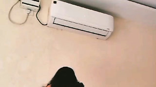 your friend's wife loudly in the hotel room