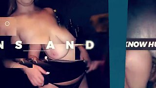 Blonde Babe Gets Fucked Doggystyle Hard At The Gloryhole