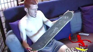 Tristian Beating His Stiff Meat