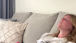 Beautiful Teen Masturbates to Orgasm Until Legs Shake