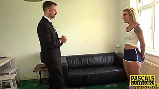 Confined kinky slave tramp throats pascal