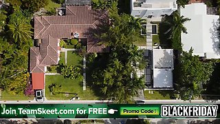 My wife's slutty step-sister is our new nanny & i screwed her humid - black friday off the hook