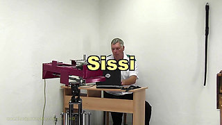 Sissi1 Spanking Machine - Ass Whipping