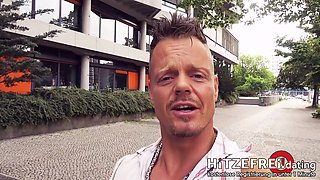 Bodo fucks hot student Gabi behind the university - Hitzefrei
