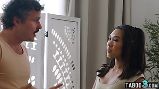 Kimmy satisfying an ill mans last wish