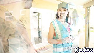 Natural Coco and Gilf's cumshot video