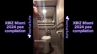 Xbiz Miami 2024 Pee Compilation