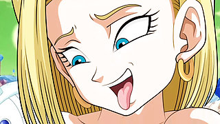 DRAGON BALL ANDROID 18 FUCKED HARD CREAMPIE HENTAI